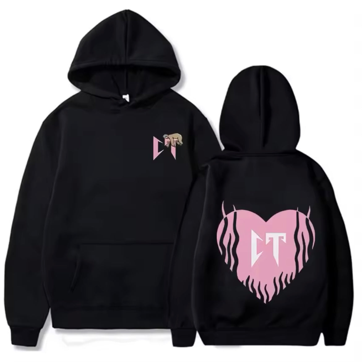 Hoodie CT pink