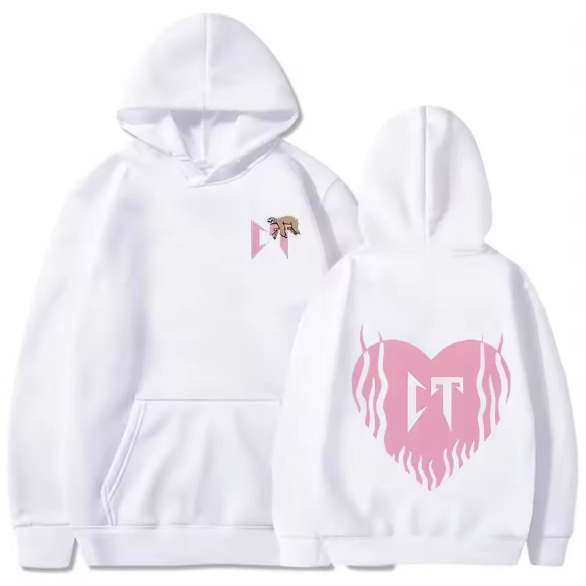 Hoodie CT pink